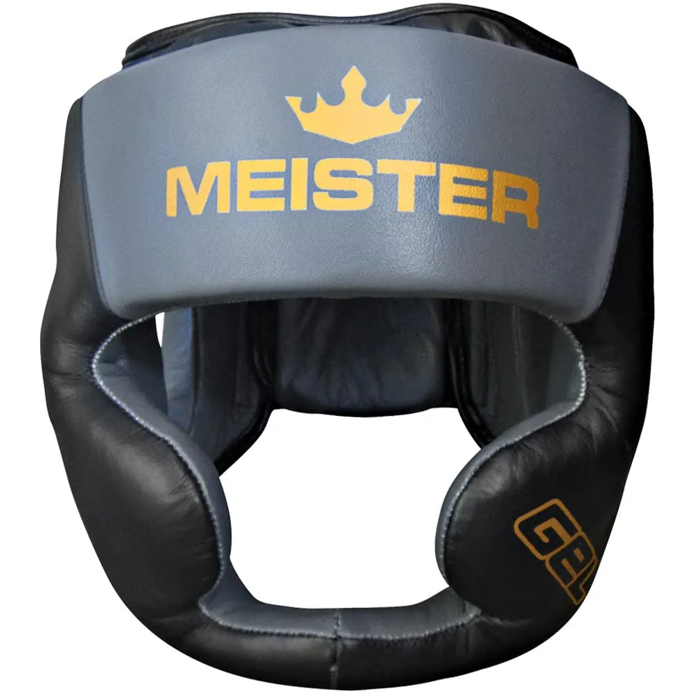 Meister Gel Fullface casco integrale nero S/M pelle