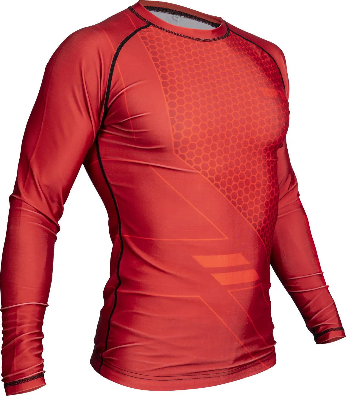 TOP TEN COMBat rash guard MMA elasticizzata