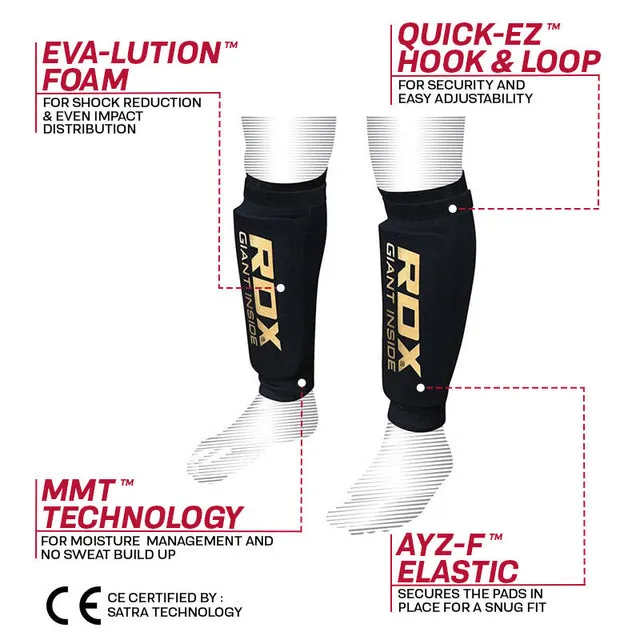 RDX HY Parastinchi MMA Carbonio Tibia Elastici