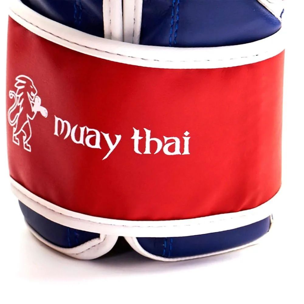 Leone 1947 Muay Thai Single Guantoni Boxe 10 oz Pelle Neri