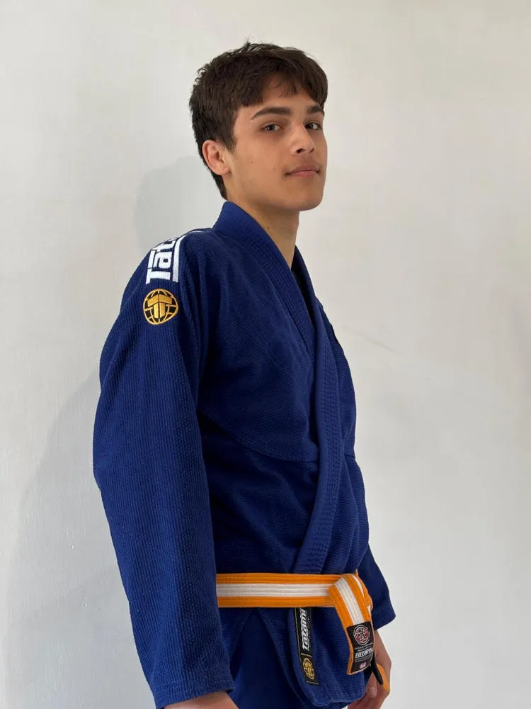 Tatami Fightwear Estilo Gold Label kimono BJJ blu royal premium