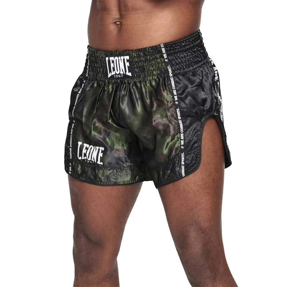 Leone 1947 AB961 shorts thai camo grigi satin