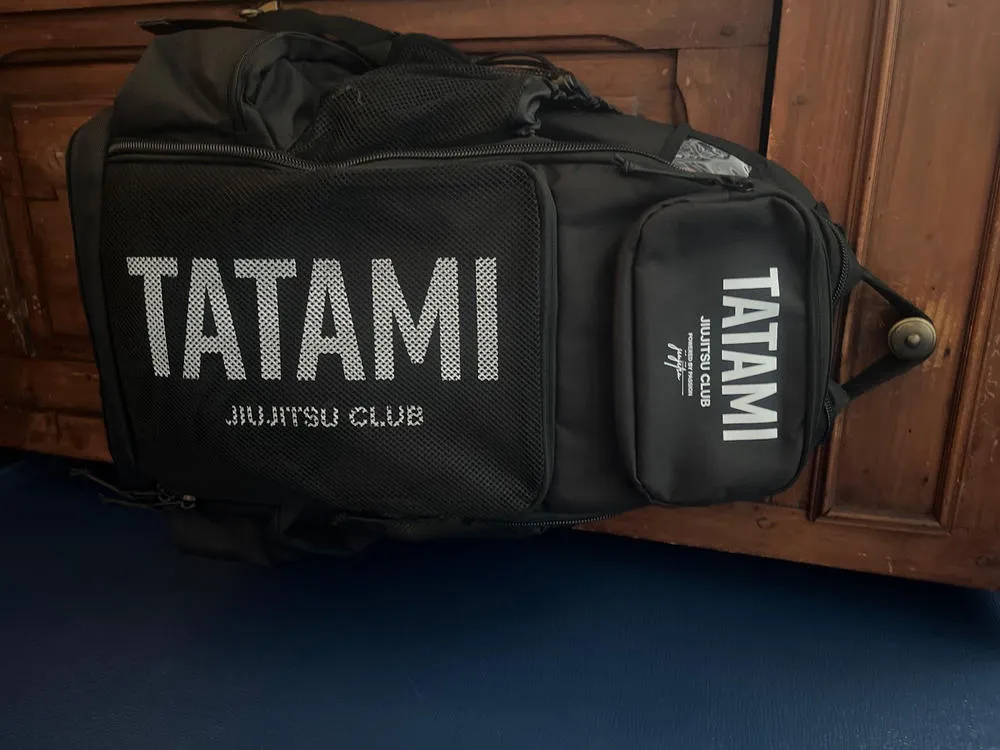 Tatami JJ Club Zaino Palestra Nero 46L tasca umida