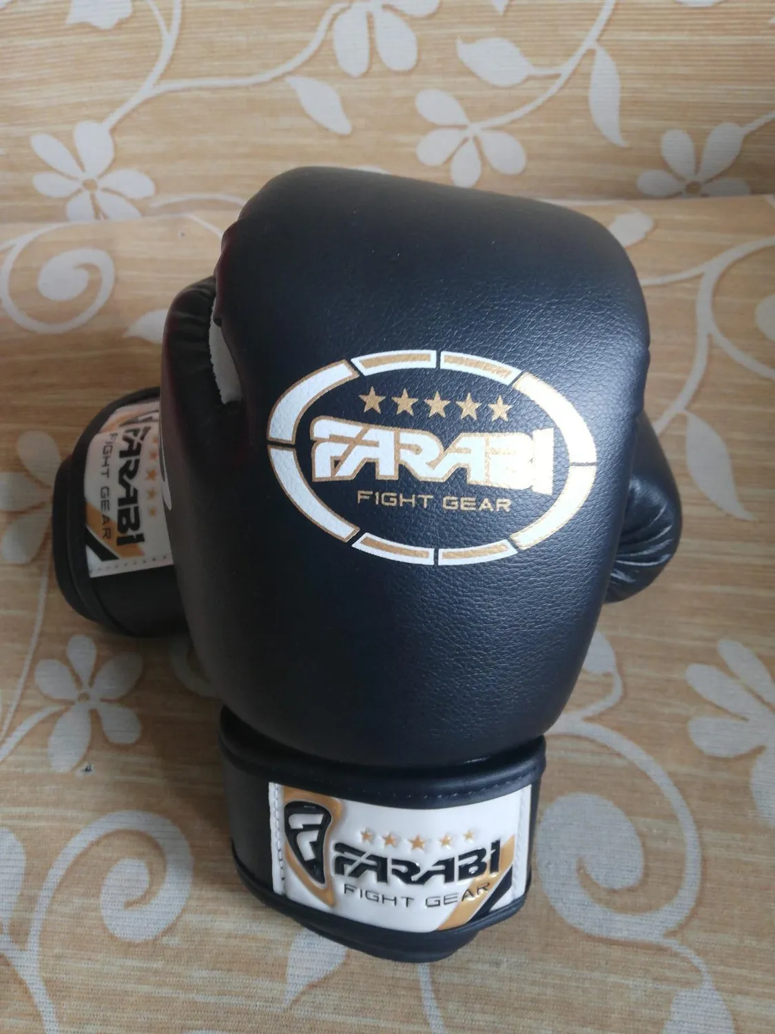 Farabi guanti boxe bambino 4 oz rosa sintetici