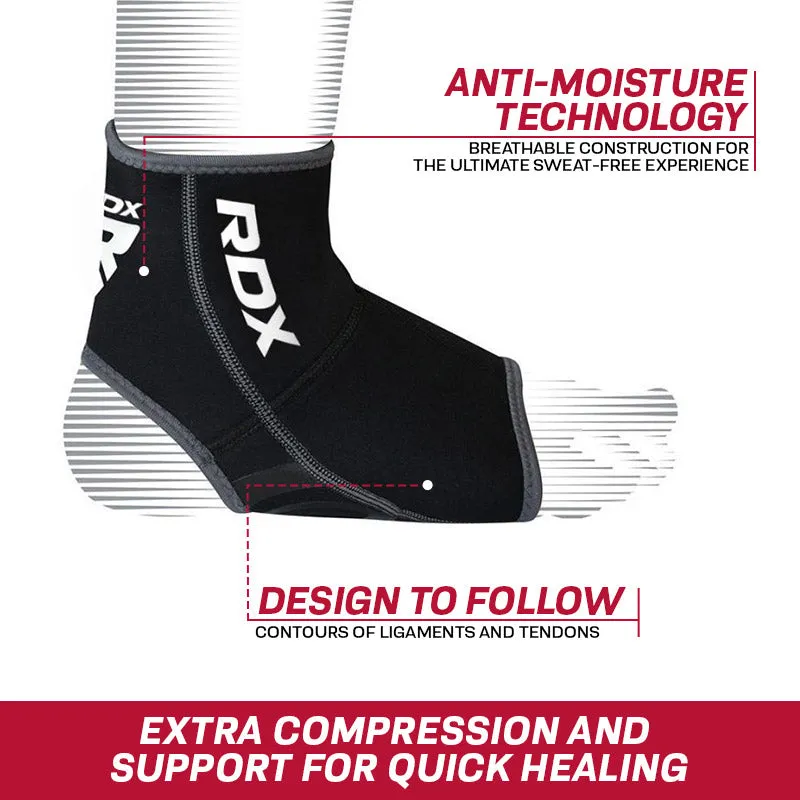 RDX A2 Cavigliera Neoprene Grigia Supporto Termico