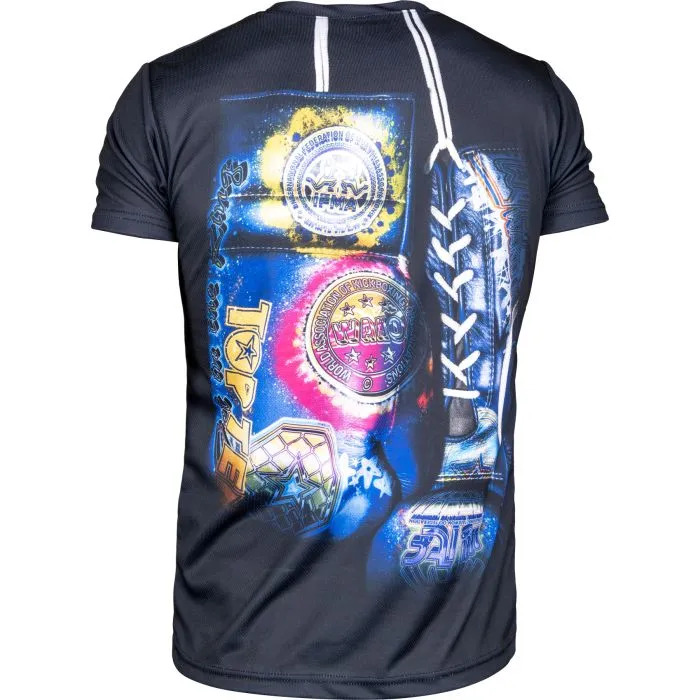 TOP TEN Ring Rebels t-shirt poliestere tecnico