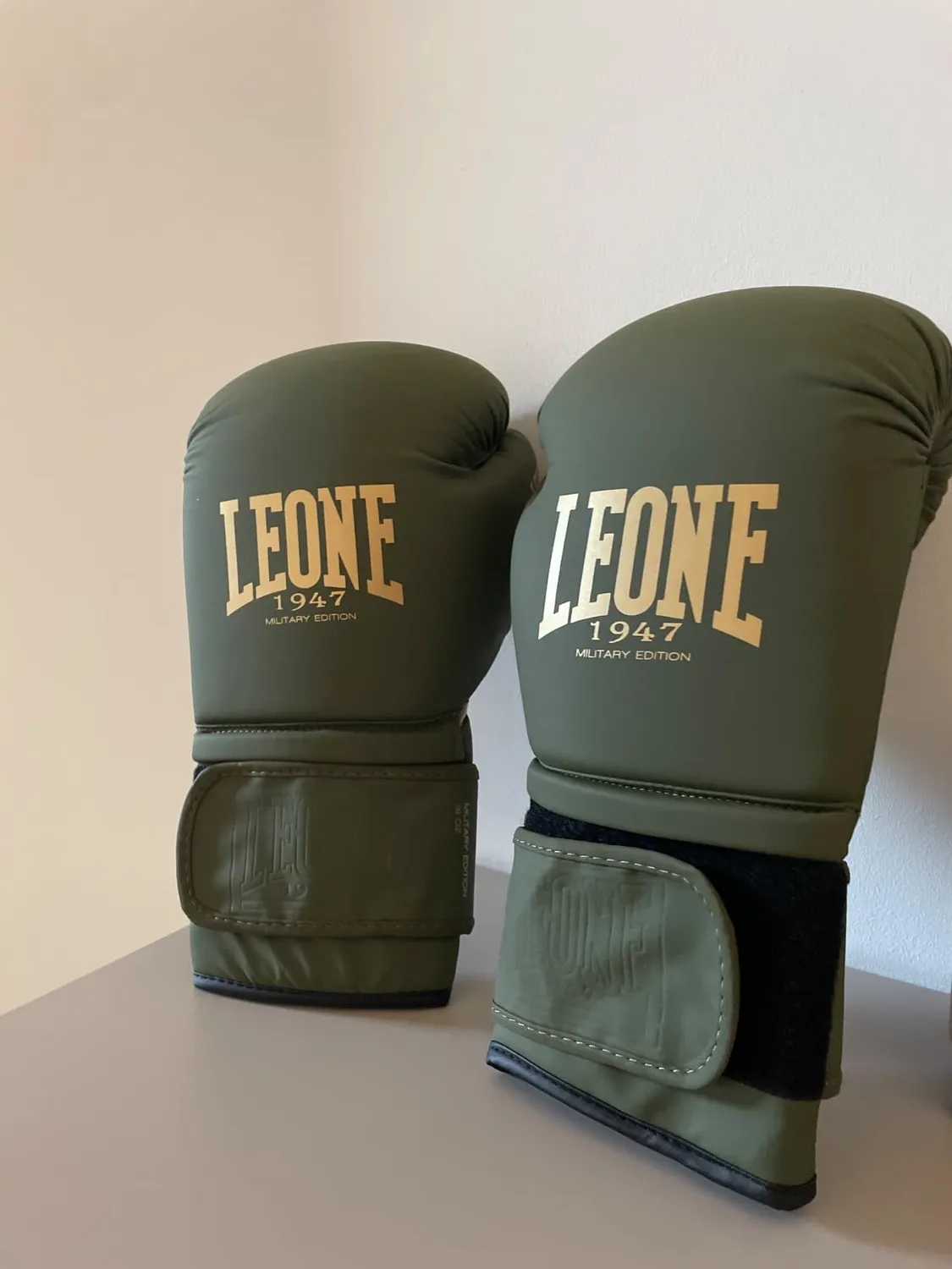 Leone1947 GN059 Guanti Boxe 14 oz PU polso rinforzato