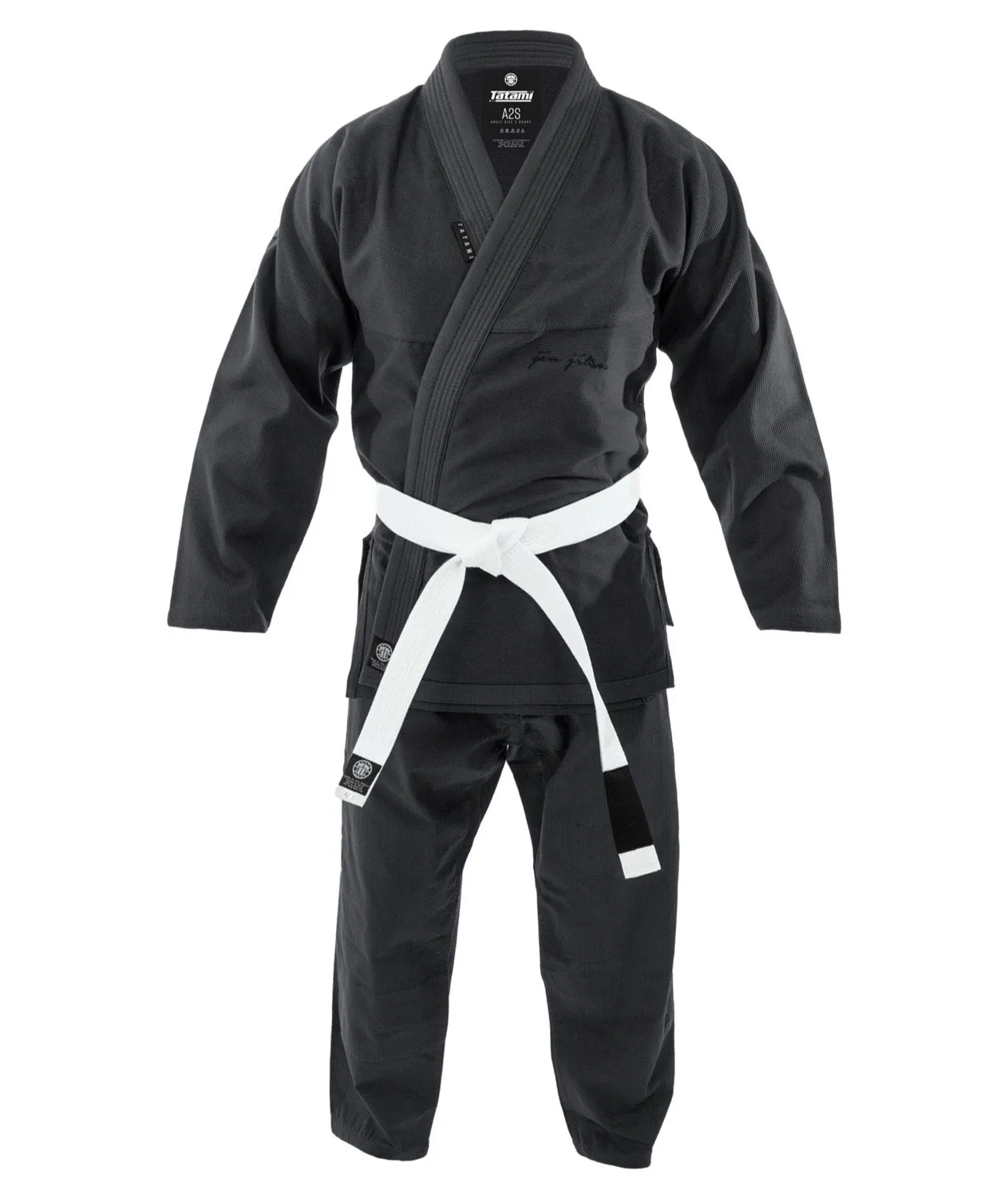 Tatami Elements Superlite kimono BJJ Gunmetal leggero