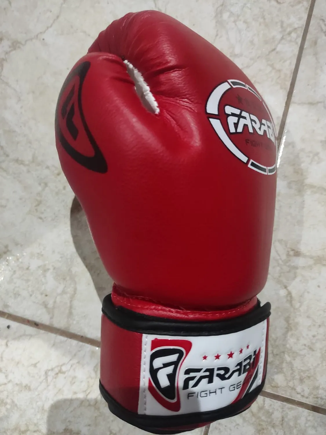 Farabi guanti boxe bambino 4 oz rosa sintetici