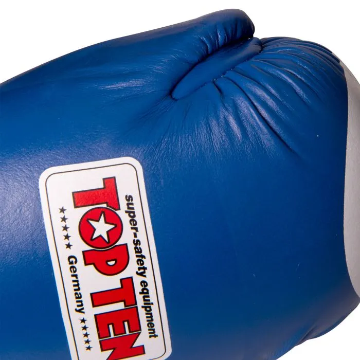 TOP TEN WAKO guanti boxe pelle kickboxing