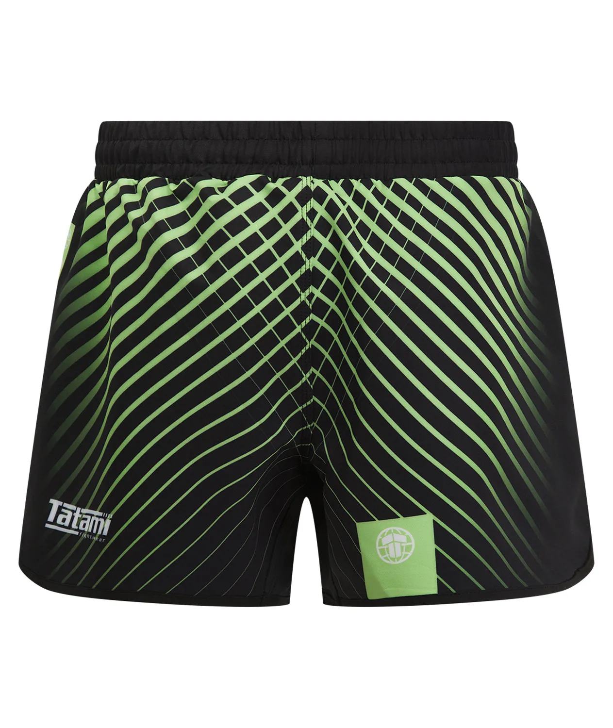 Tatami Vortex Shorts Taglio Alto Verdi