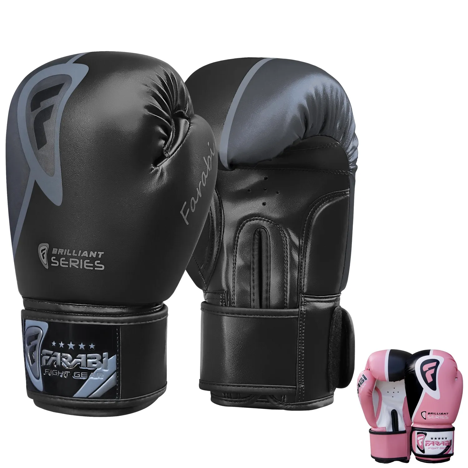 Farabi Guantoni Boxe Verde Ventilati Sparring