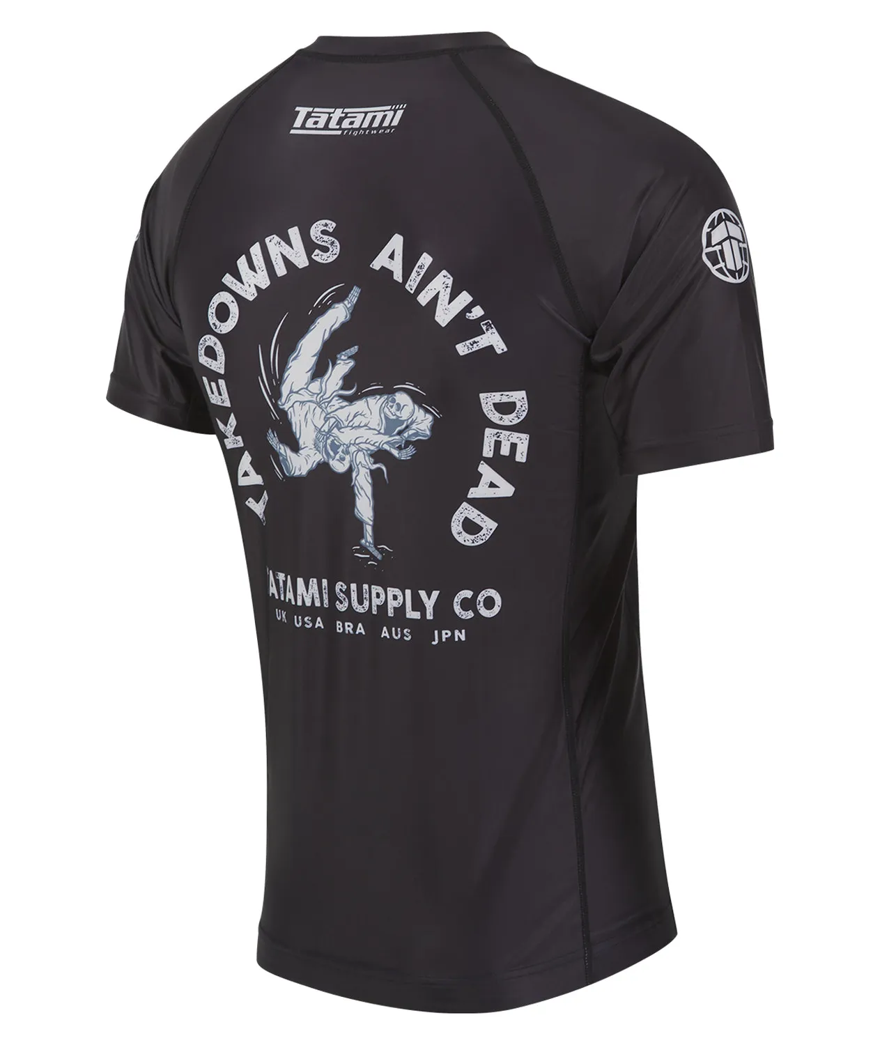 Tatami Takedowns Ain't Dead rash guard bambino maniche corte