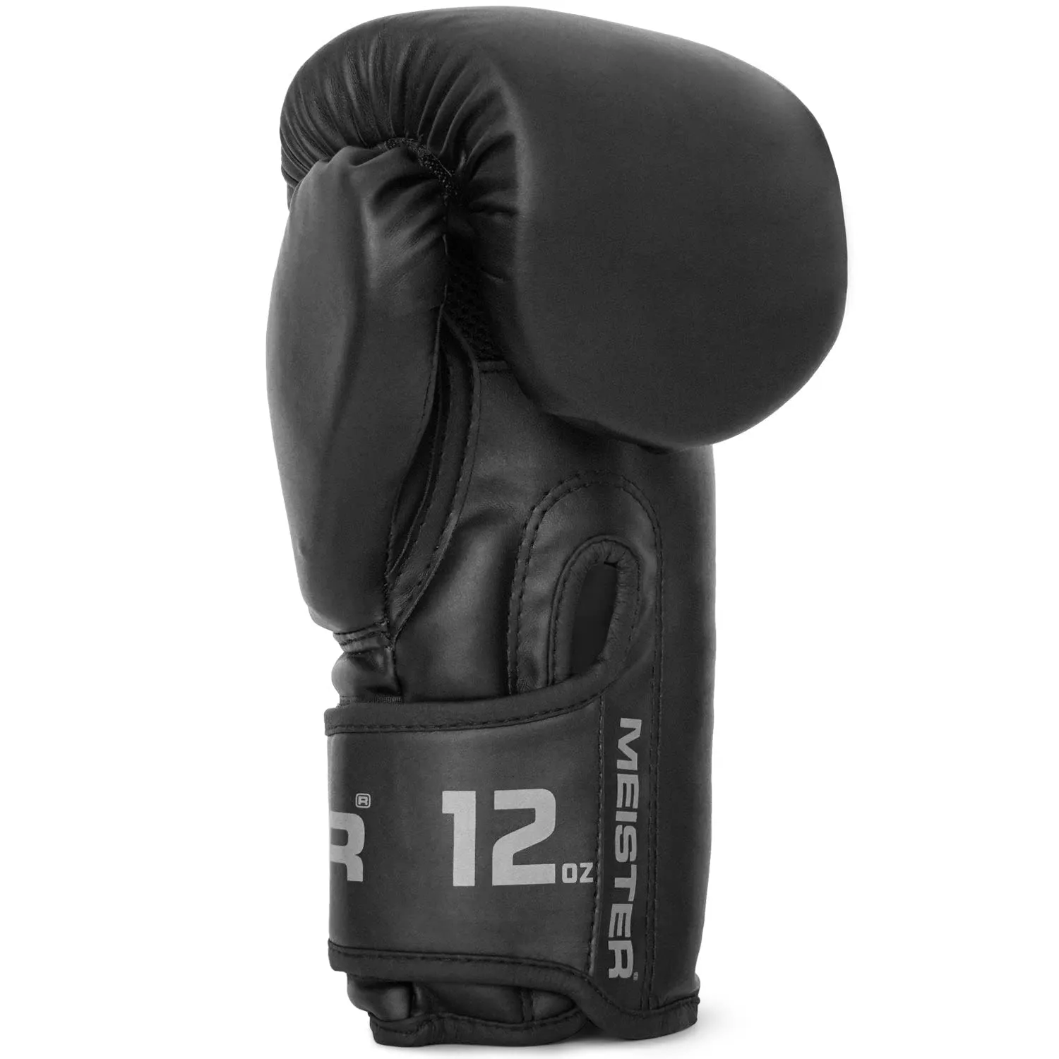Meister Critical guanti boxe 12 oz nero opaco alta densità