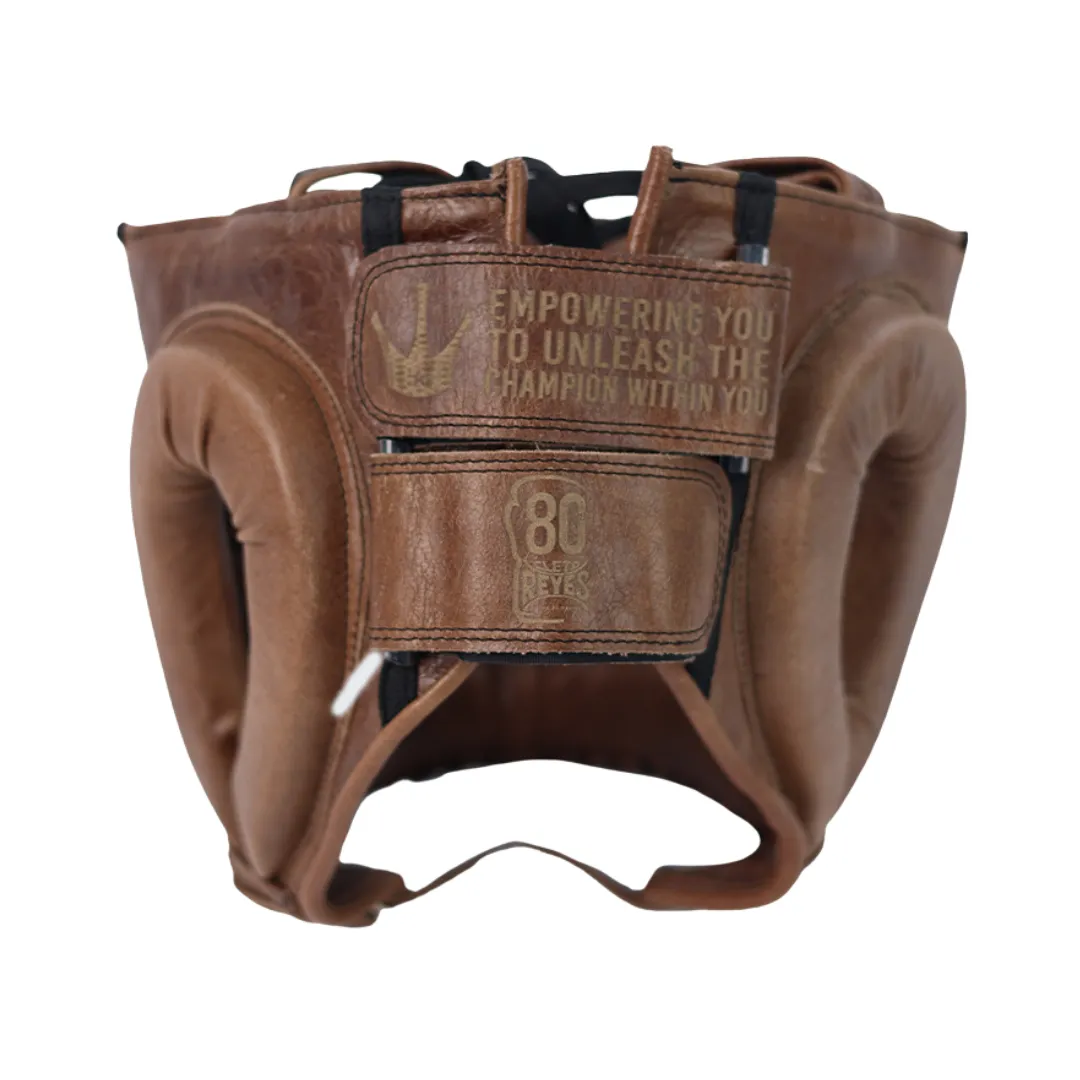 Cleto Reyes Vintage 1945 Barra V casco boxe pelle