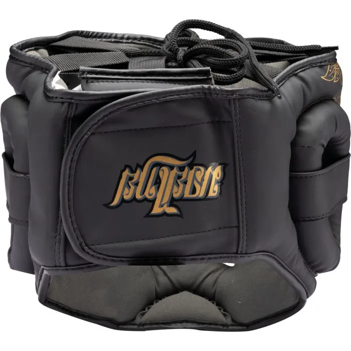 TOP TEN Nong Han casco nero-oro boxe protezione