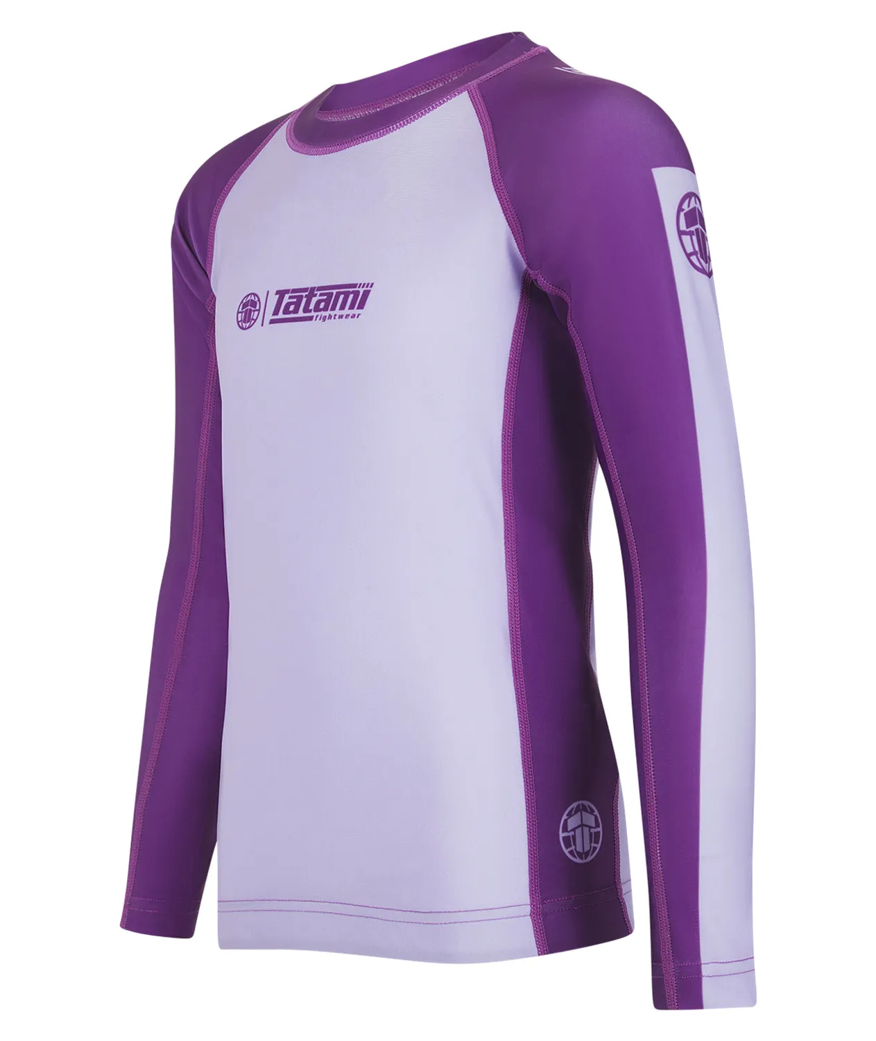 Tatami Contrast Rash Guard Bambino Manica Lunga Berry