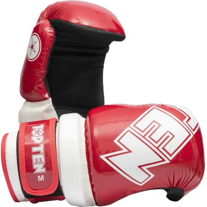 TOP TEN Glossy Block guanti pointfighter kickboxing