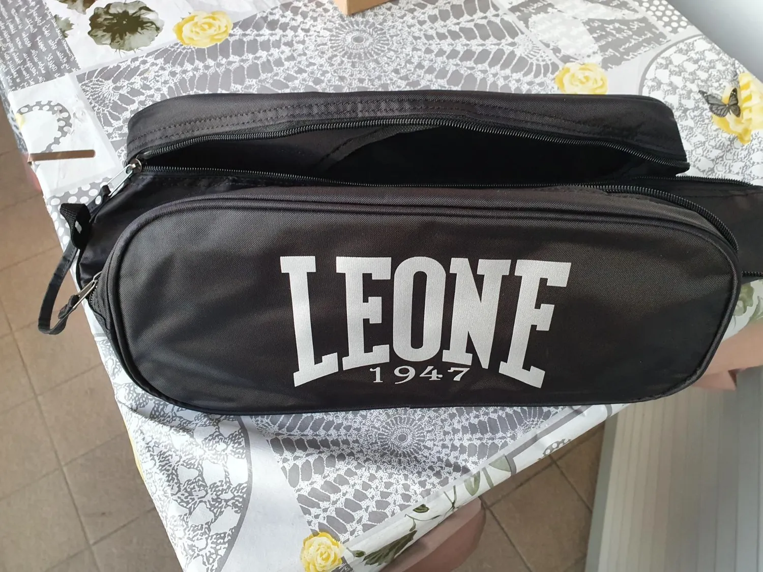 Leone1947 AC932 Borsa Porta Guanti Nera Unica