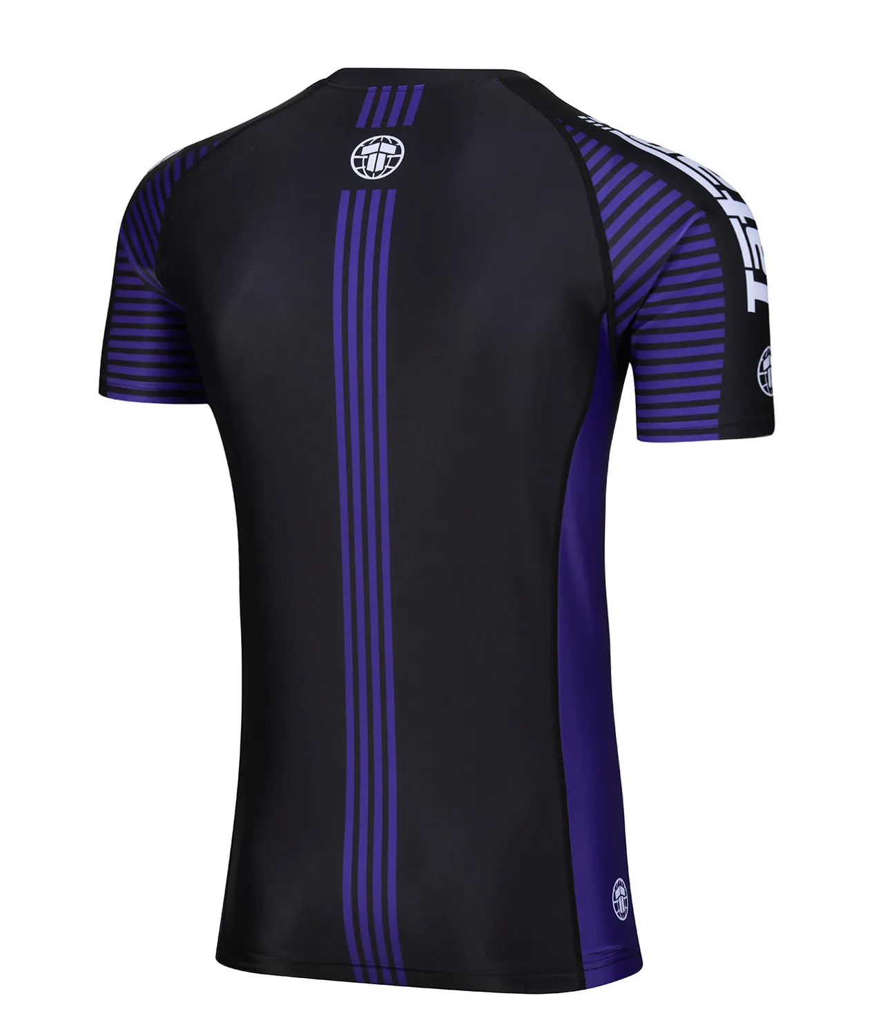 Tatami IBJJF Ranked rash guard viola manica corta M