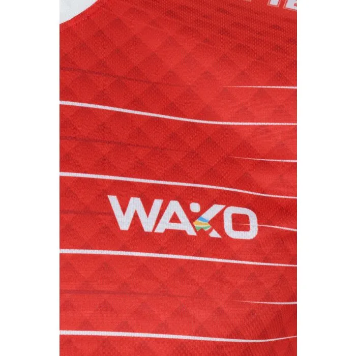 TOP TEN WAKO t-shirt kickboxing poliestere
