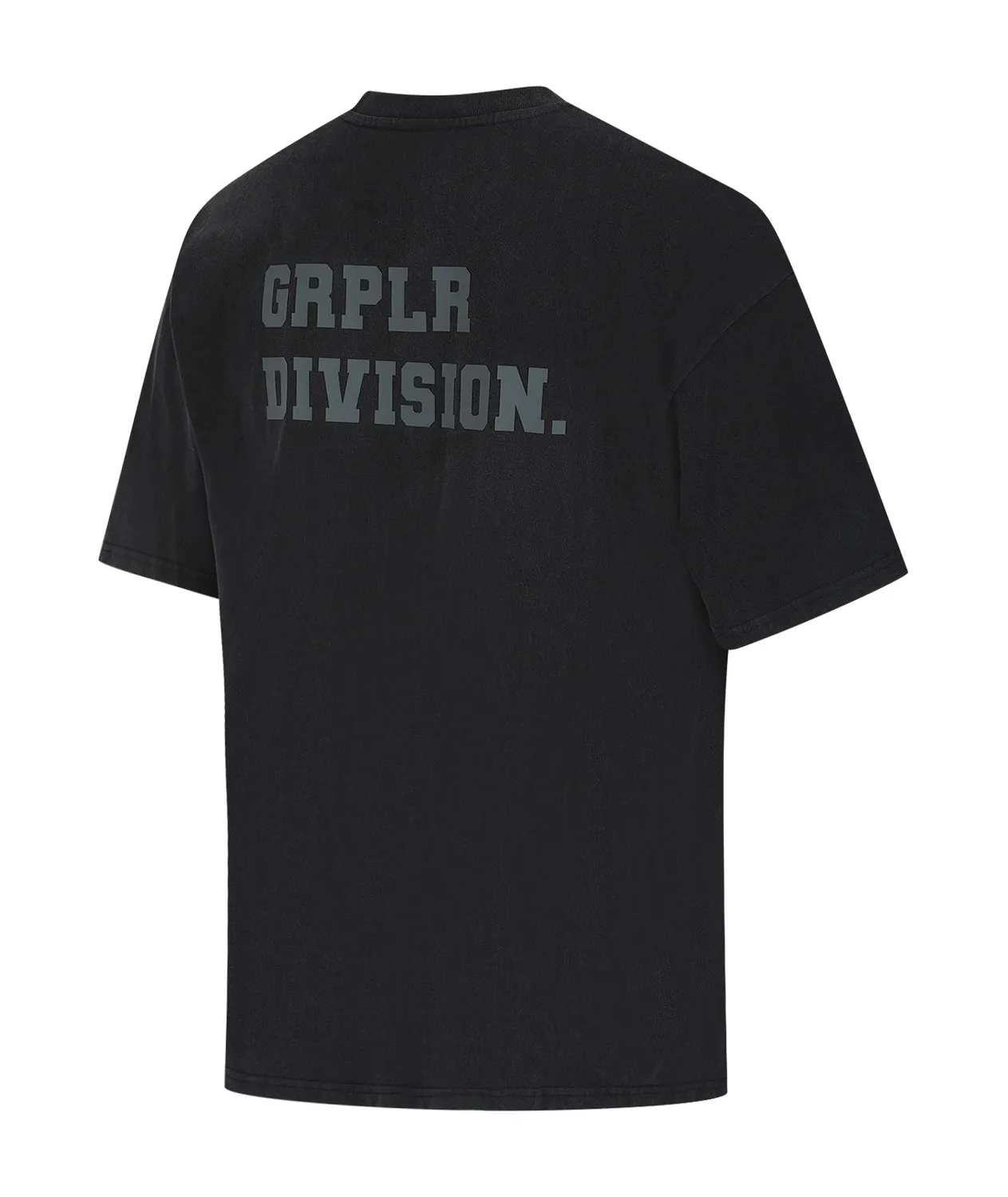 Tatami GRPLR Division Oversized T-Shirt Nera Cotone 210 g