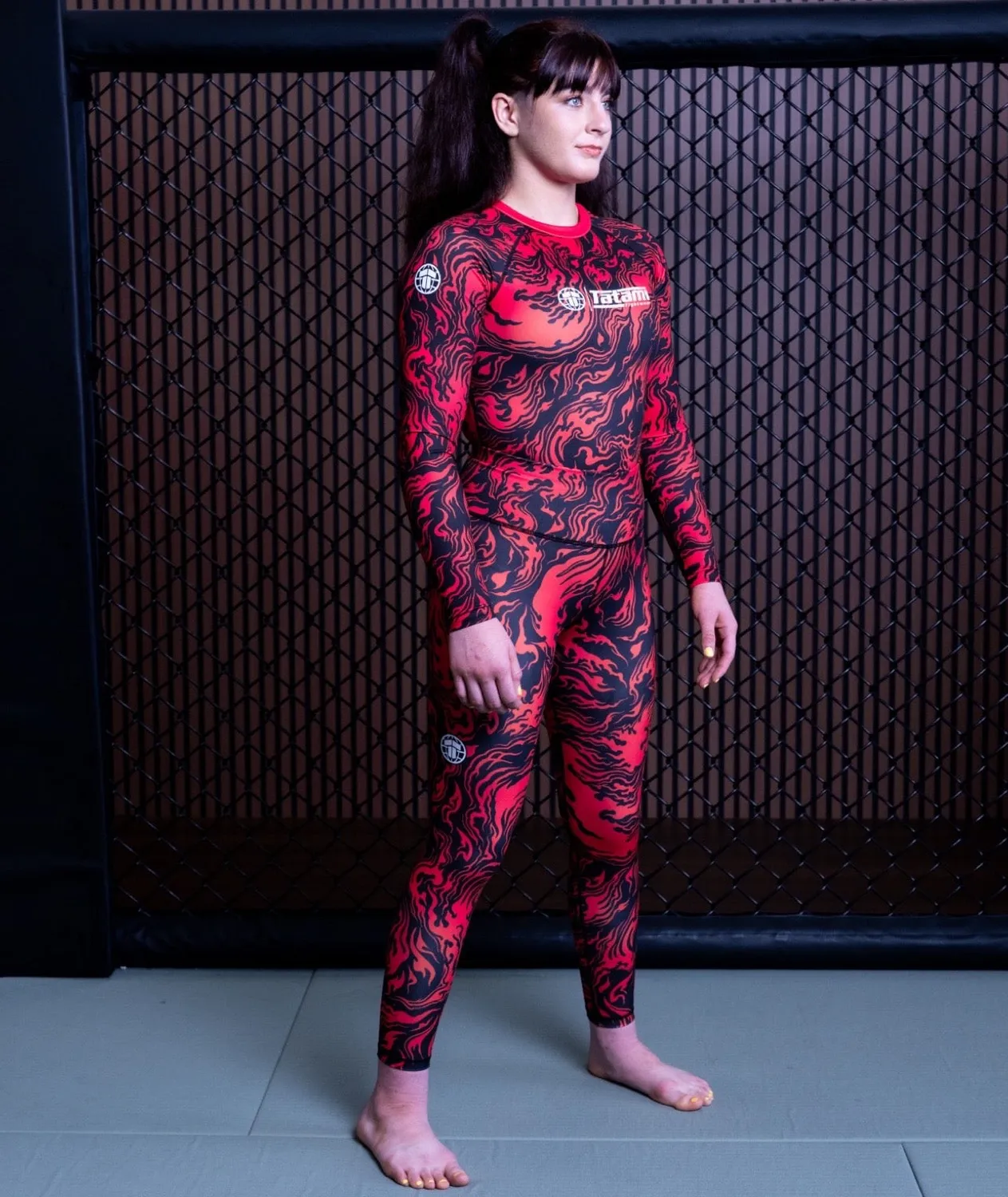 Tatami Helena Leggings Donna Lava Red spats