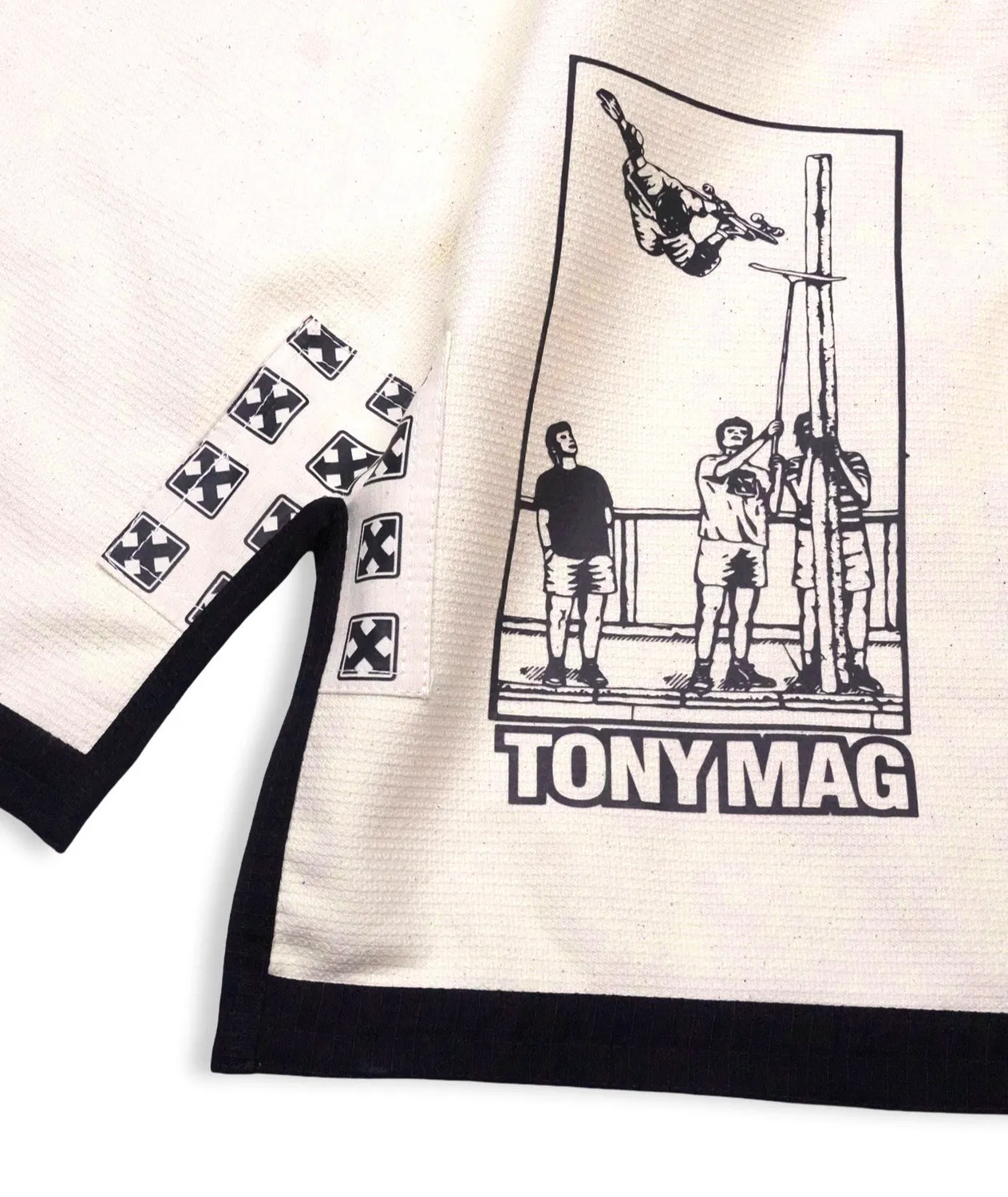 Tatami H-Street kimono BJJ ecru edizione skate