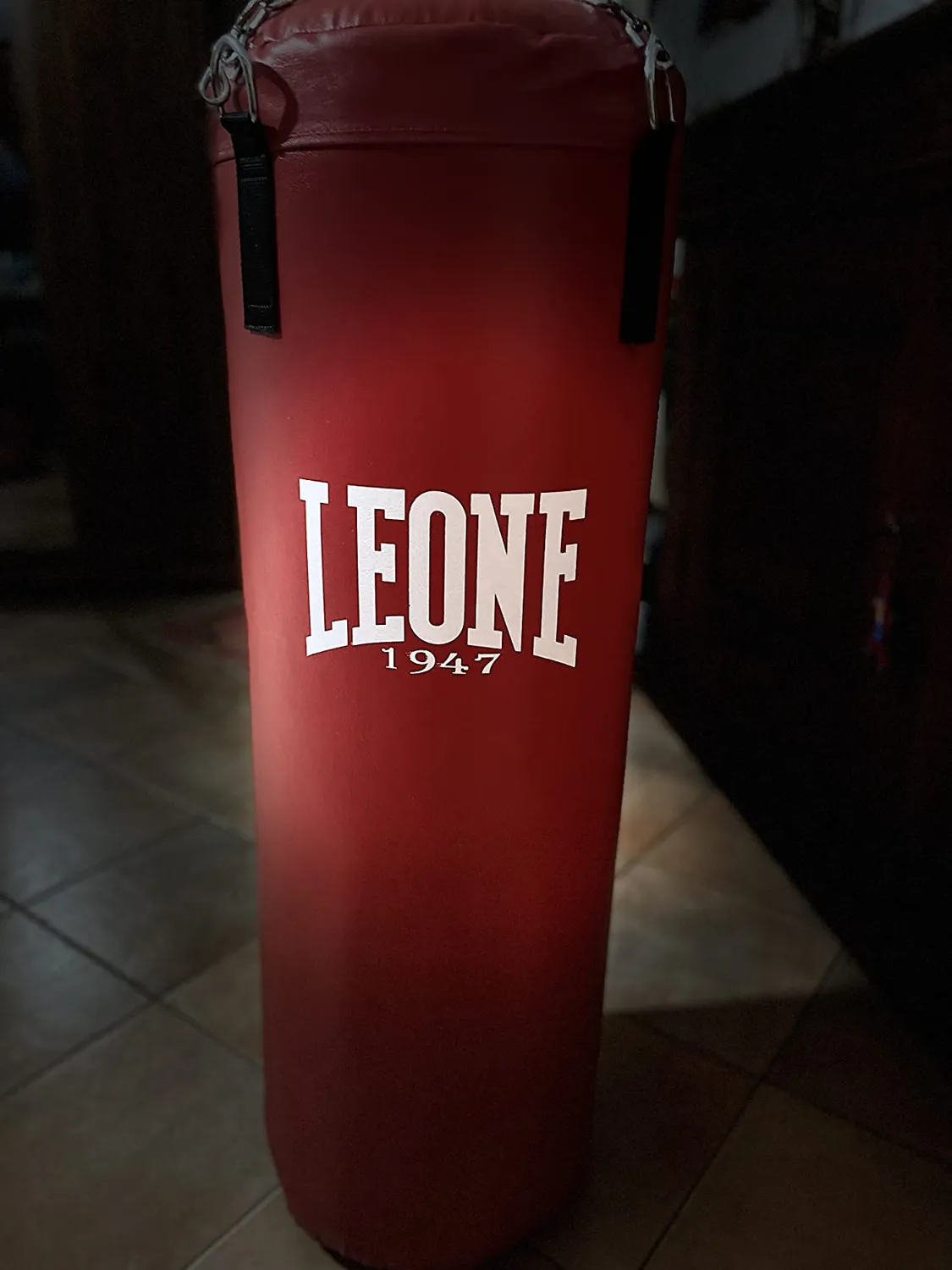 Leone 1947 AT832 sacco boxe 30 kg nero Made in Italy