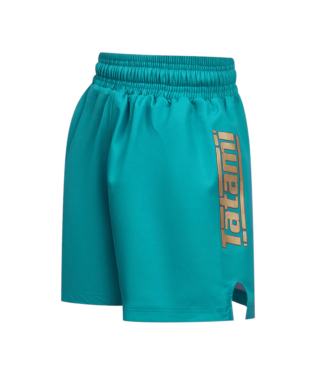 Tatami Fightwear Pro shorts grappling bambino teal leggeri
