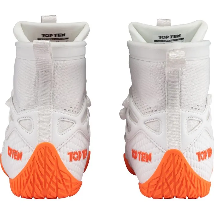 TOP TEN Footworker scarpe boxe basse mesh ring