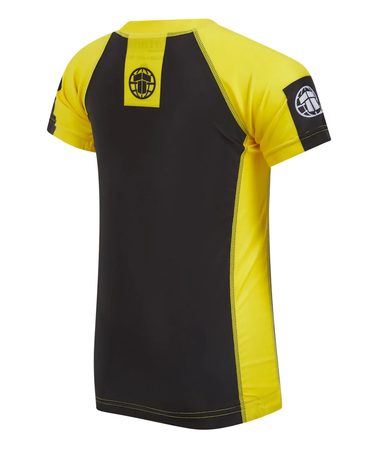 Tatami Fightwear IBJJF Ranked rash guard bimbo gialla corta