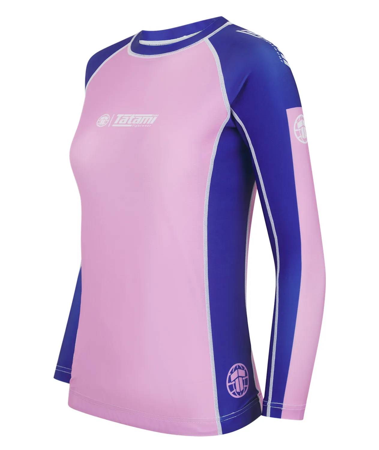 Tatami Contrast Rash Guard donna rosa navy riciclata