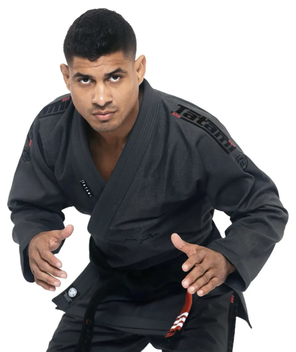 Tatami Elements Superlite kimono BJJ Gunmetal leggero
