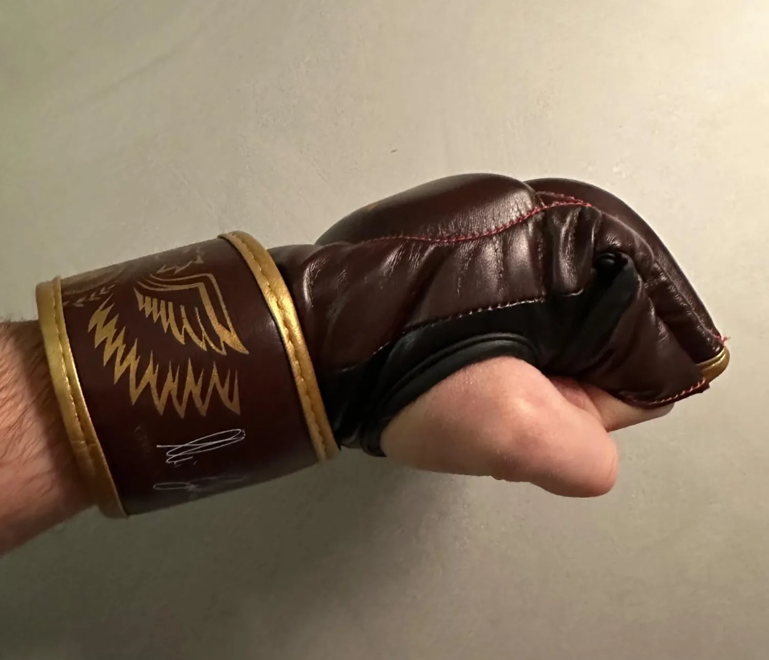 Leone 1947 Legionarivs II guanti MMA taglia S in pelle