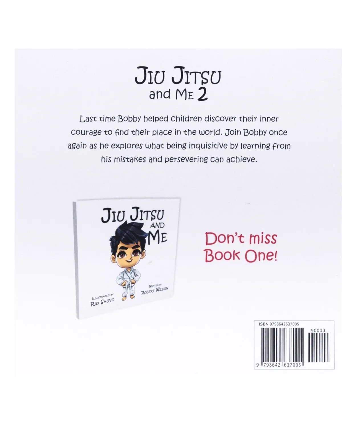 Tatami Fightwear Jiu Jitsu and Me 2 libro bambini inglese