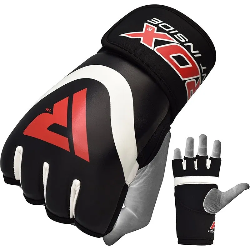 RDX X7 Sottoguanti Boxe Gel Rossi Assorbimento Urti