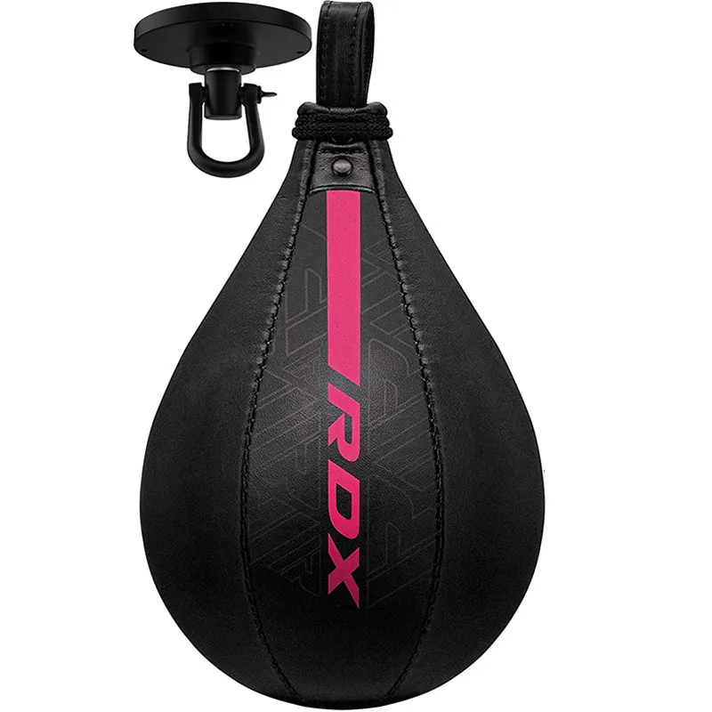 RDX F6 Kara palla veloce boxe pelle con girella