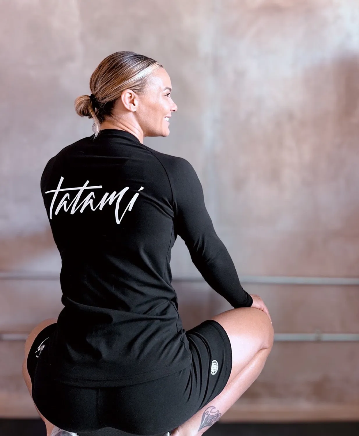 Tatami Rupture Rash Guard Donna Manica Lunga Nero