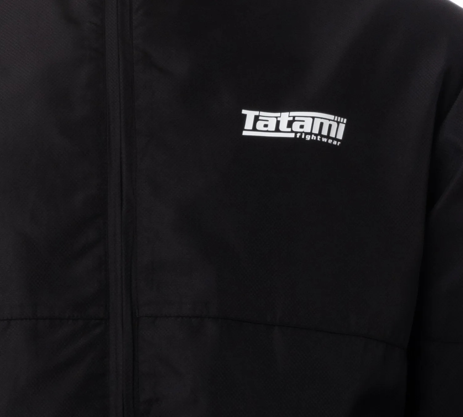 Tatami Training Jacket Giacca Uomo Nera Antipioggia