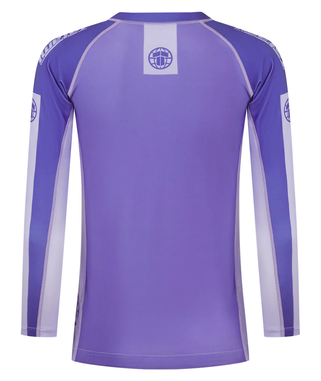 Tatami Contrast rash guard donna viola manica lunga