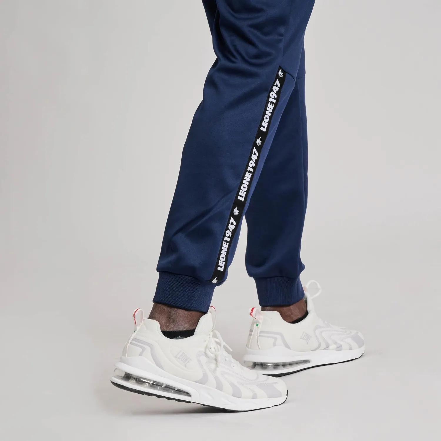 Leone 1947 Tape 47 ABX221 pantalone uomo corda XL bande laterali