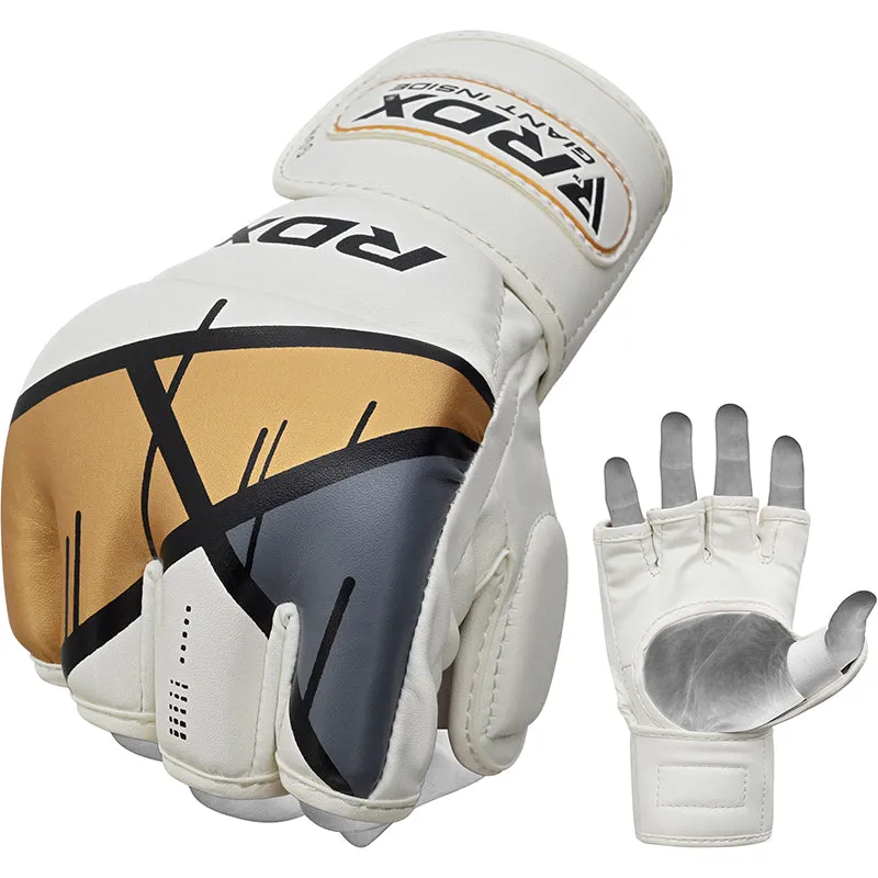 RDX T7 Ego Guanti MMA Grappling Pelle Resistente