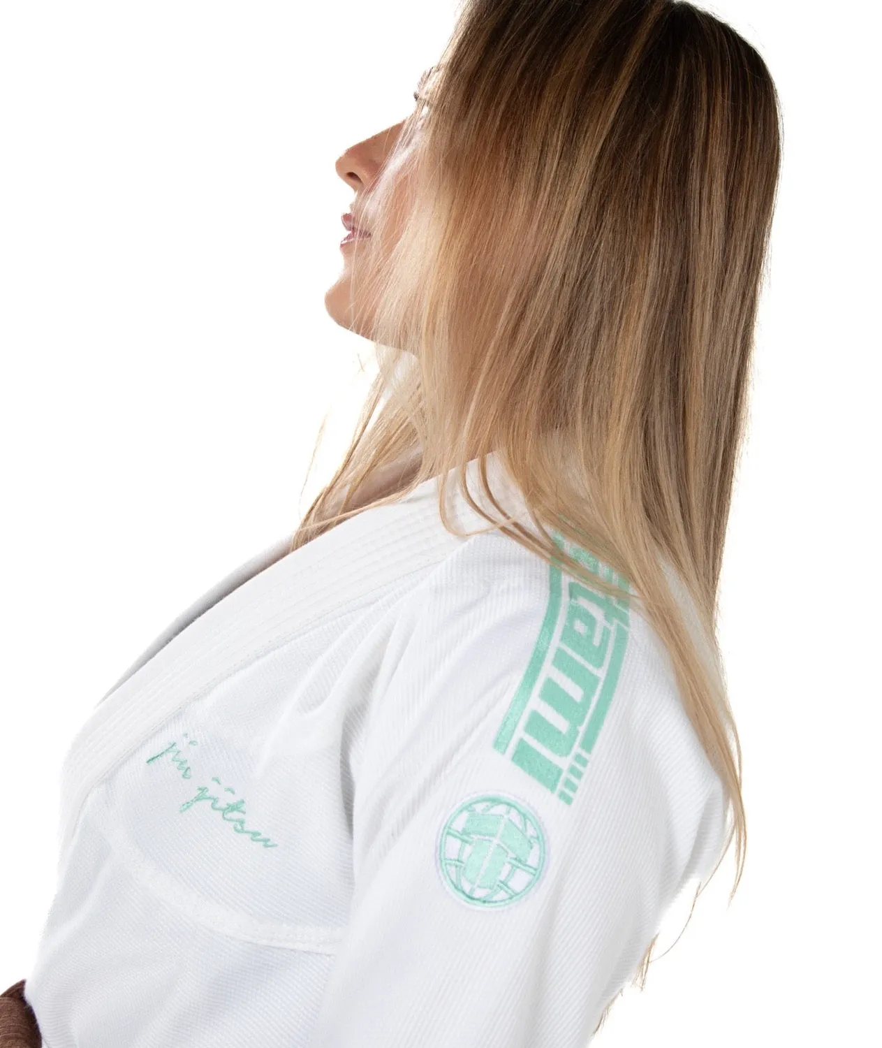 Tatami Elements Superlite kimono BJJ donna menta leggero