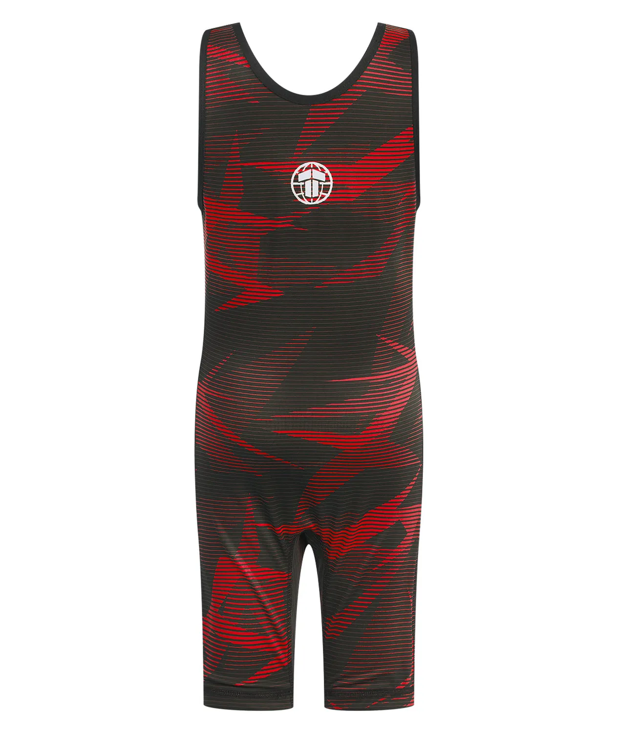 Tatami Fightwear Kids Wrestling singlet lotta bambino rosso elasticizzato
