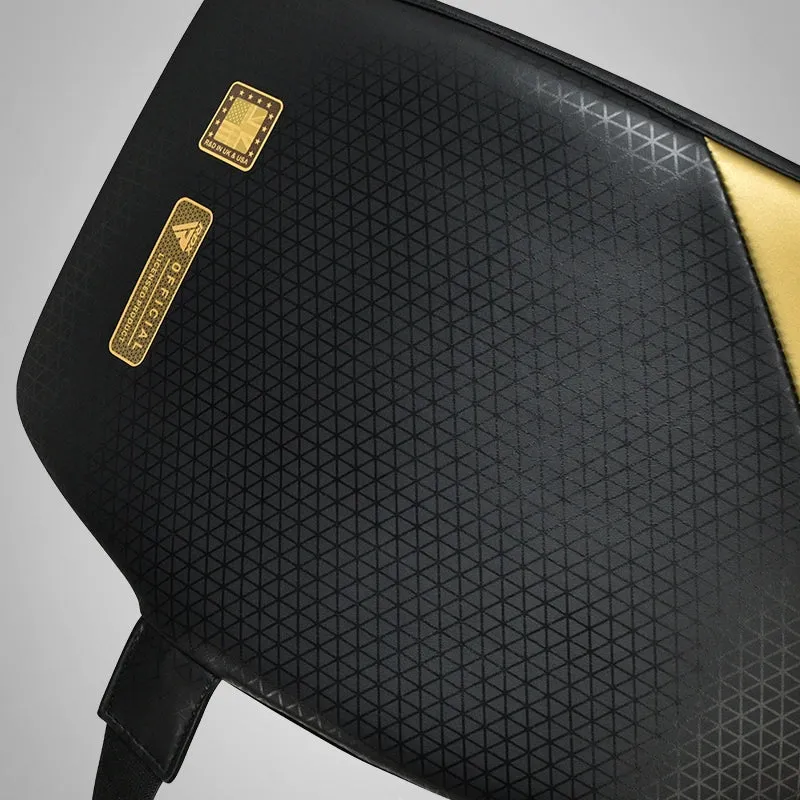 RDX L1 Mark Pro conchiglia MMA pelle Golden