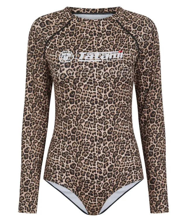 Tatami Fightwear Helena Leotard Leopard Donna Lunga