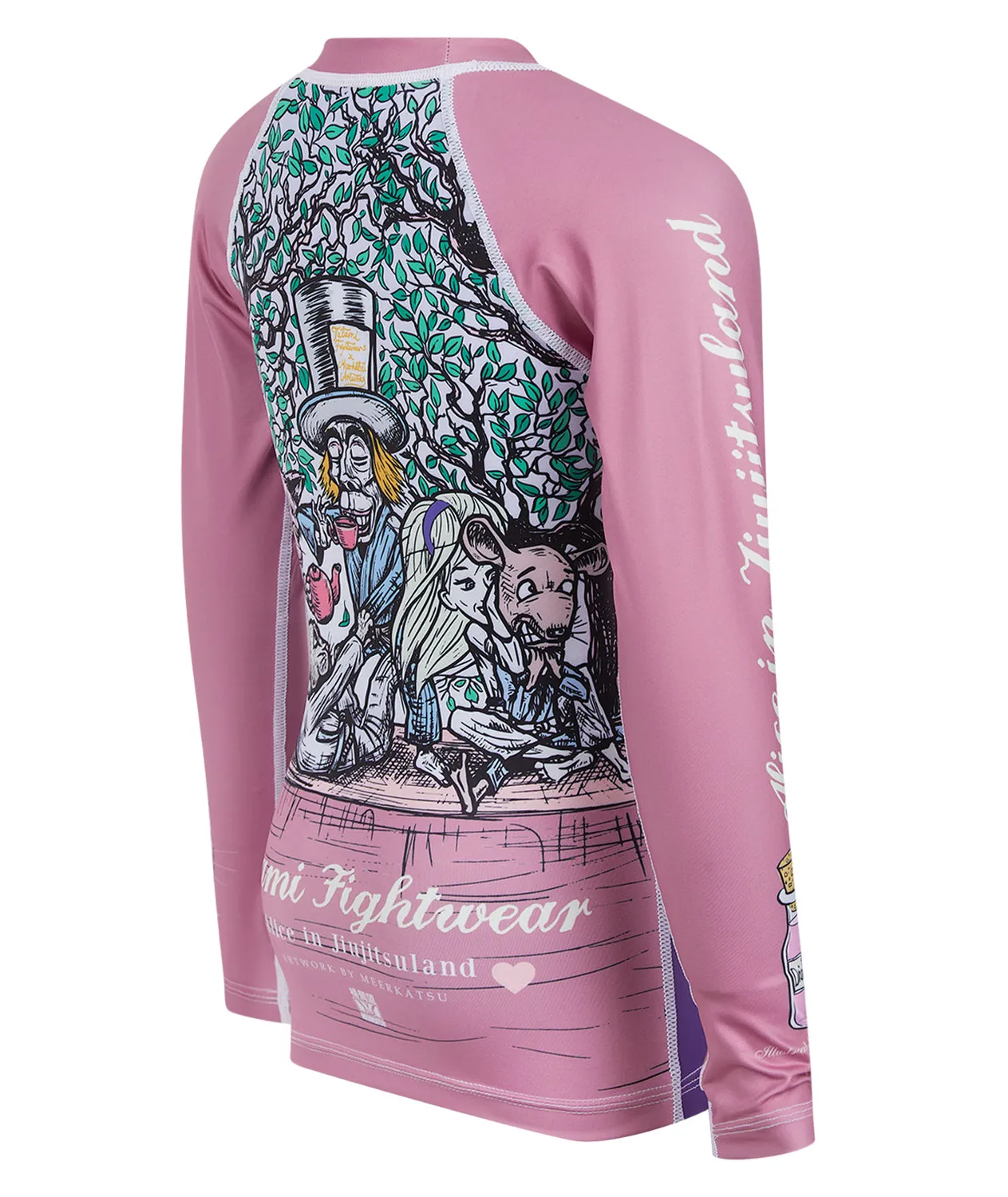 Tatami Meerkatsu Alice rash guard bambino manica lunga