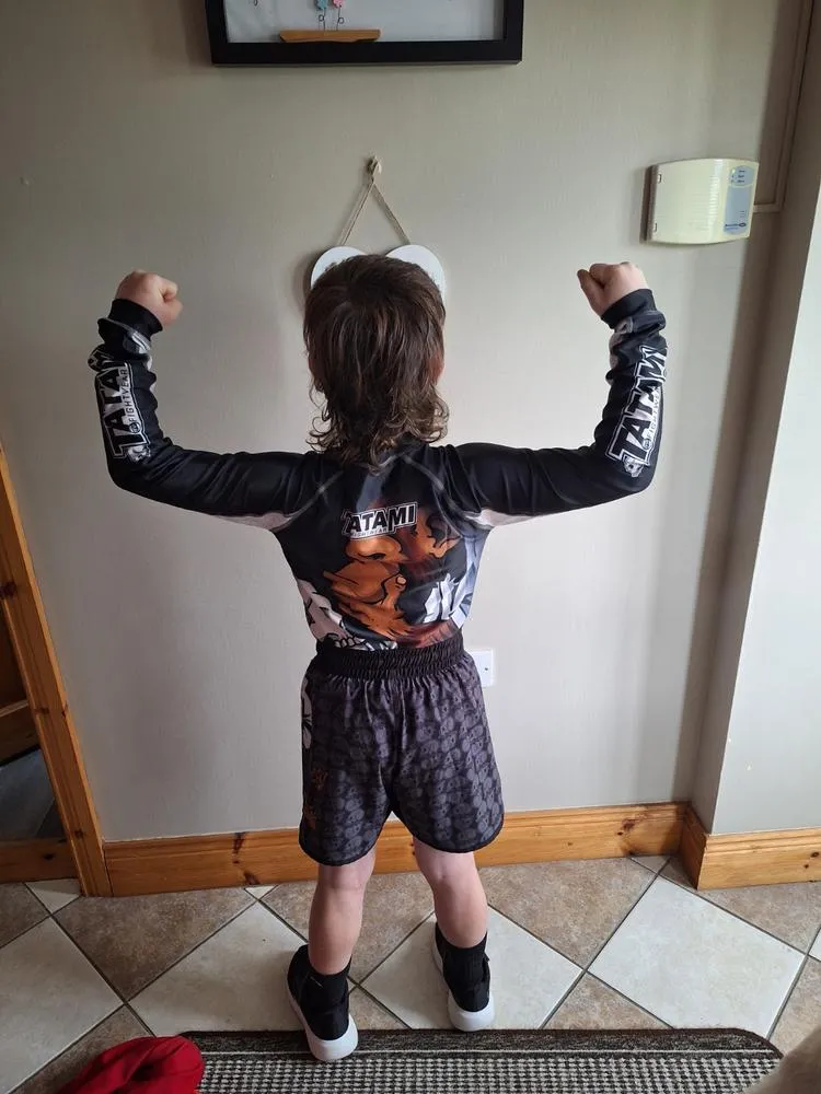 Tatami Thinker Monkey Shorts grappling bambino