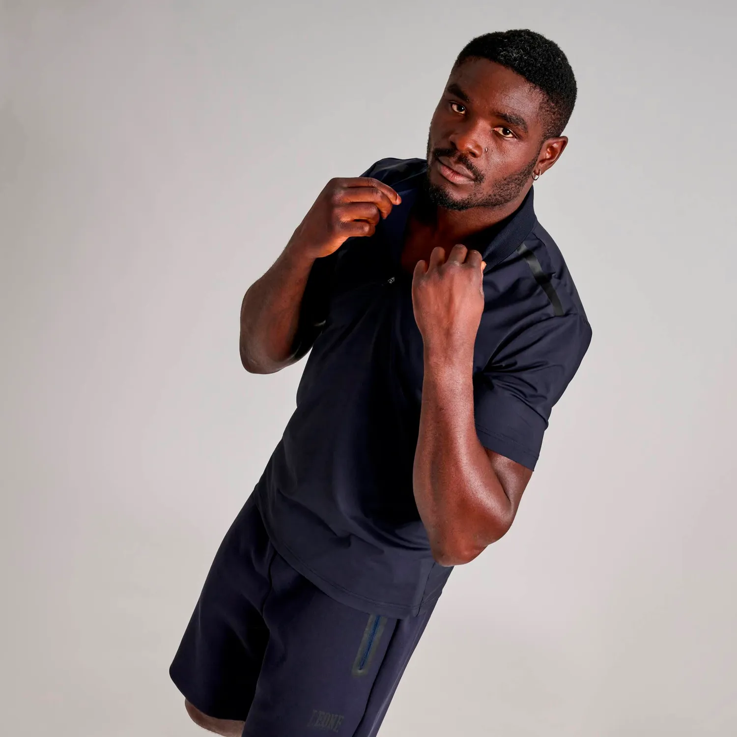 Leone 1947 ABX331 Black Lion polo uomo blu scuro M